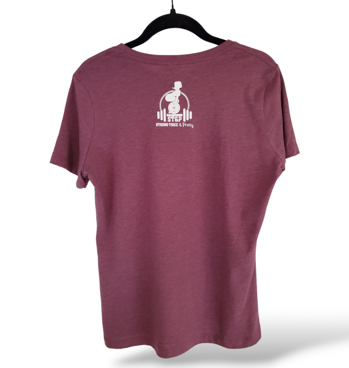 Women’s Relaxed Fit Tee - Heather Maroon